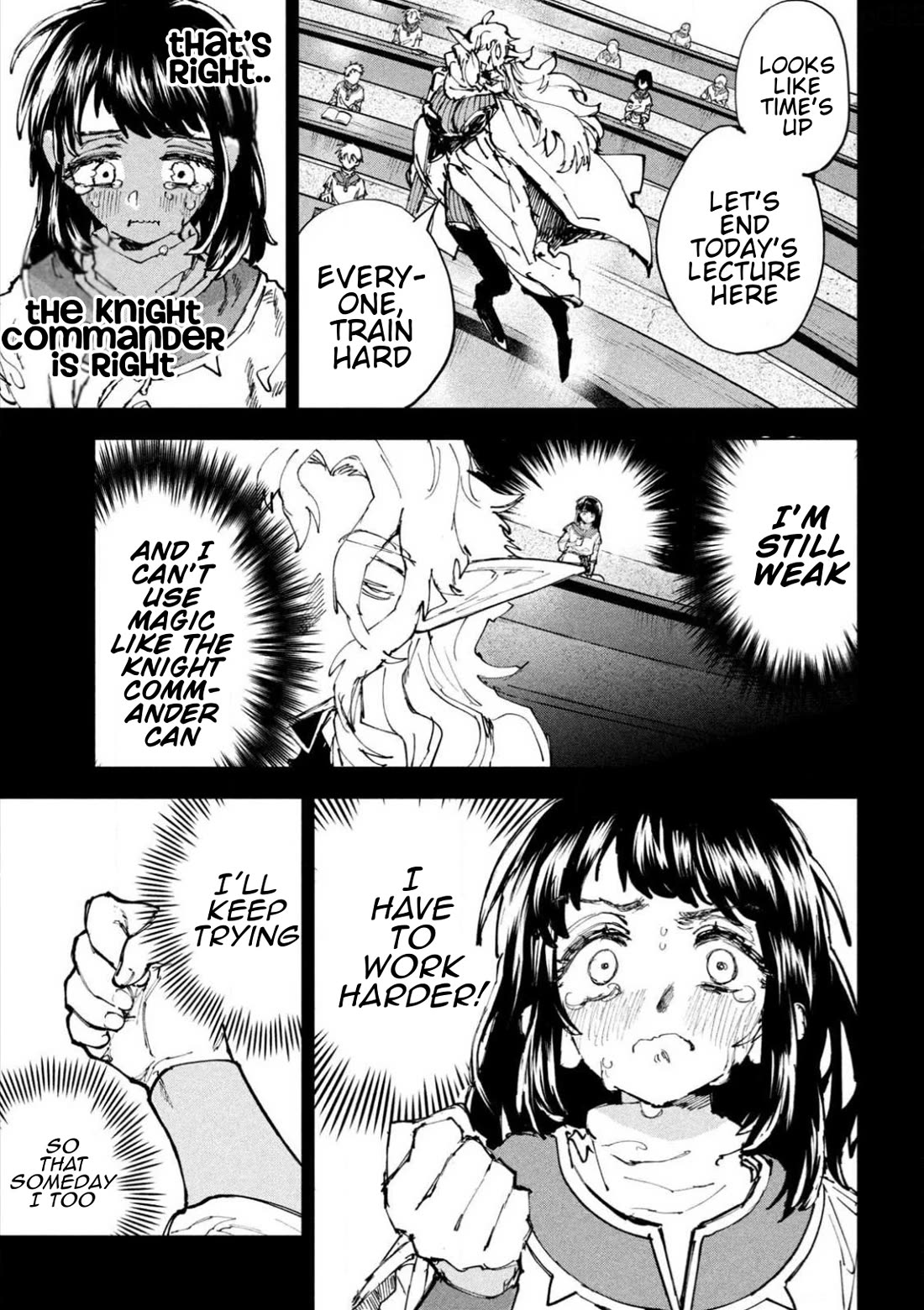 Days Off In The Dragon's Stomach Chapter 16 page 12 - Chapter 16: Good Night While Raising Your Fist