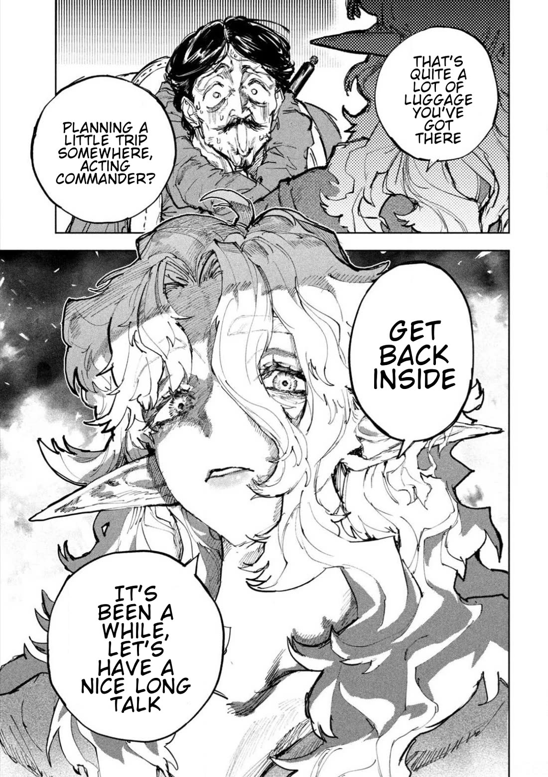 Days Off In The Dragon's Stomach Chapter 16 page 22 - Chapter 16: Good Night While Raising Your Fist
