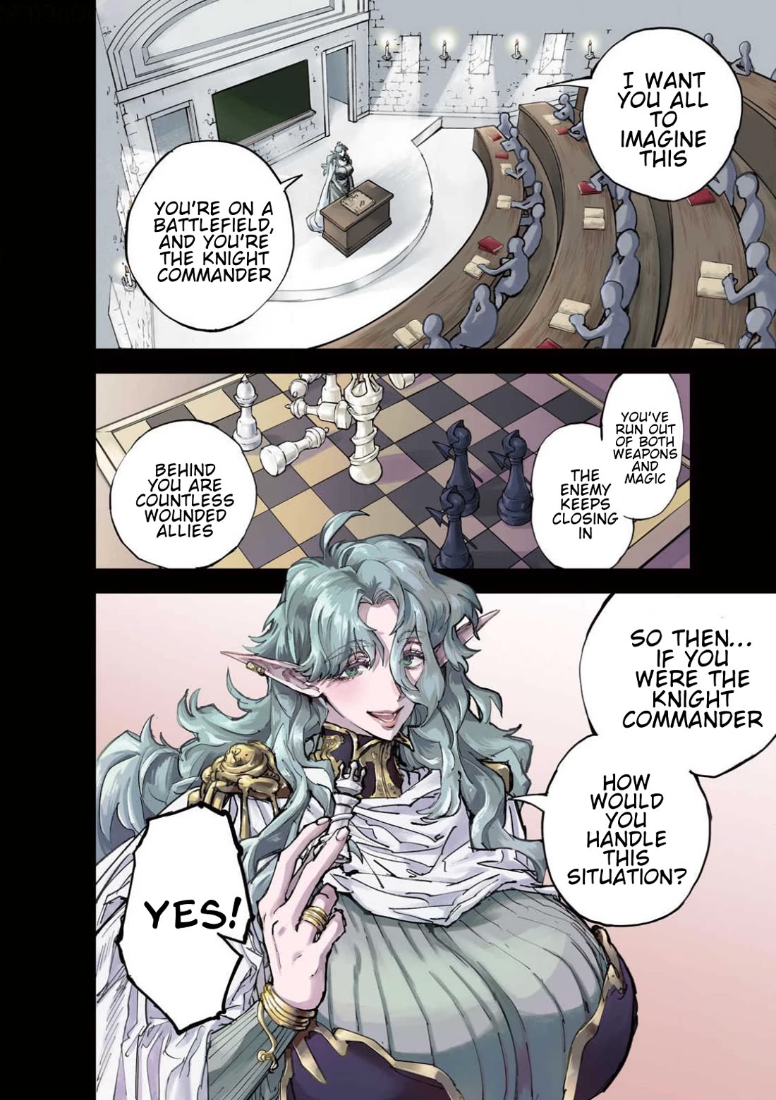 Days Off In The Dragon's Stomach Chapter 16 page 3 - Chapter 16: Good Night While Raising Your Fist