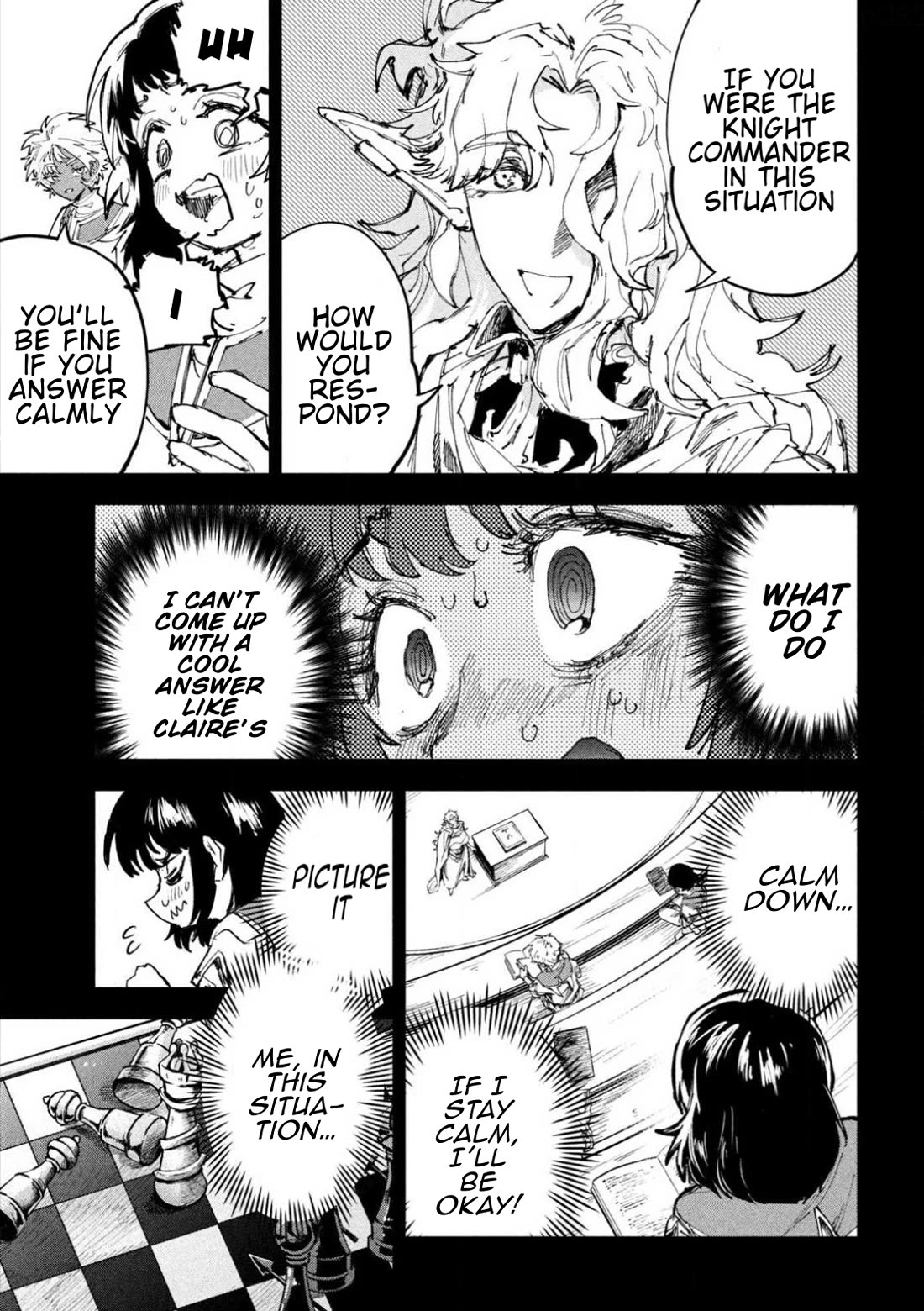 Days Off In The Dragon's Stomach Chapter 16 page 6 - Chapter 16: Good Night While Raising Your Fist