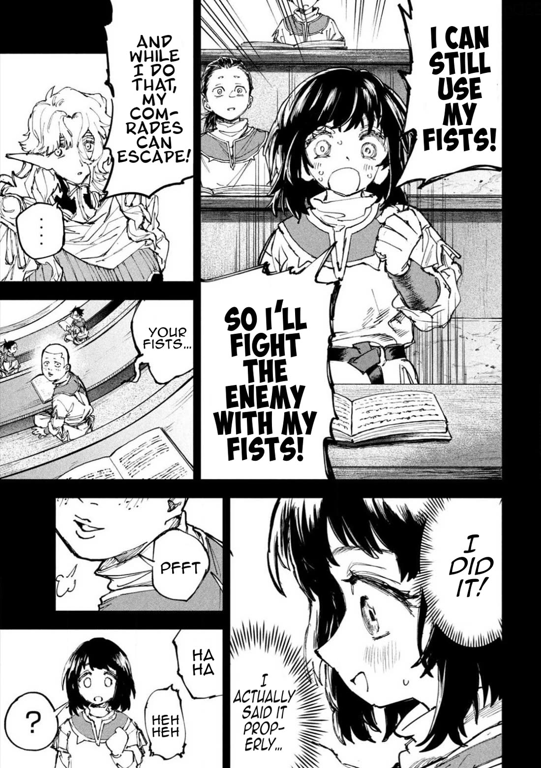 Days Off In The Dragon's Stomach Chapter 16 page 8 - Chapter 16: Good Night While Raising Your Fist