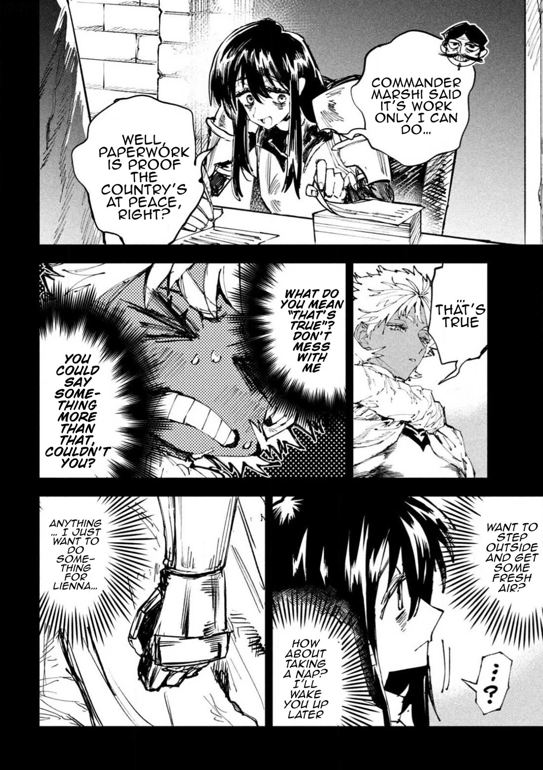 Days Off In The Dragon's Stomach Chapter 17 page 10 - Chapter 17: Put Down Your Fists and Rest