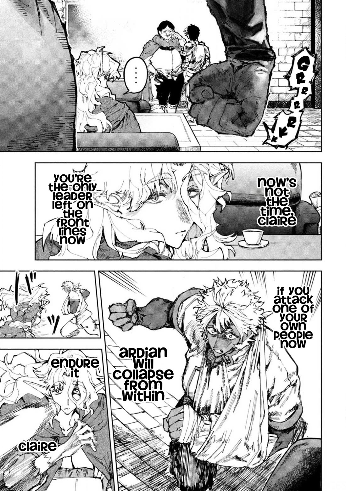 Days Off In The Dragon's Stomach Chapter 17 page 17 - Chapter 17: Put Down Your Fists and Rest