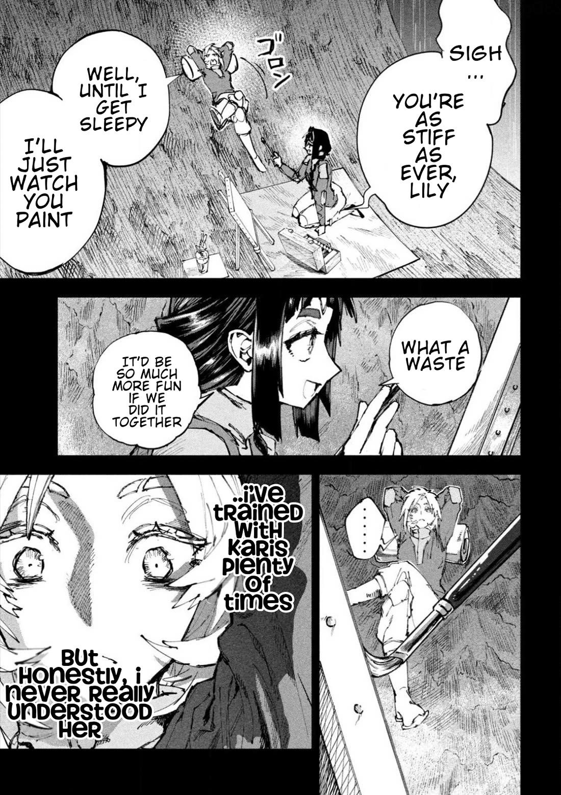 Days Off In The Dragon's Stomach Chapter 19 page 12 - Chapter 19: Good Night with Memories of a Paintbrush
