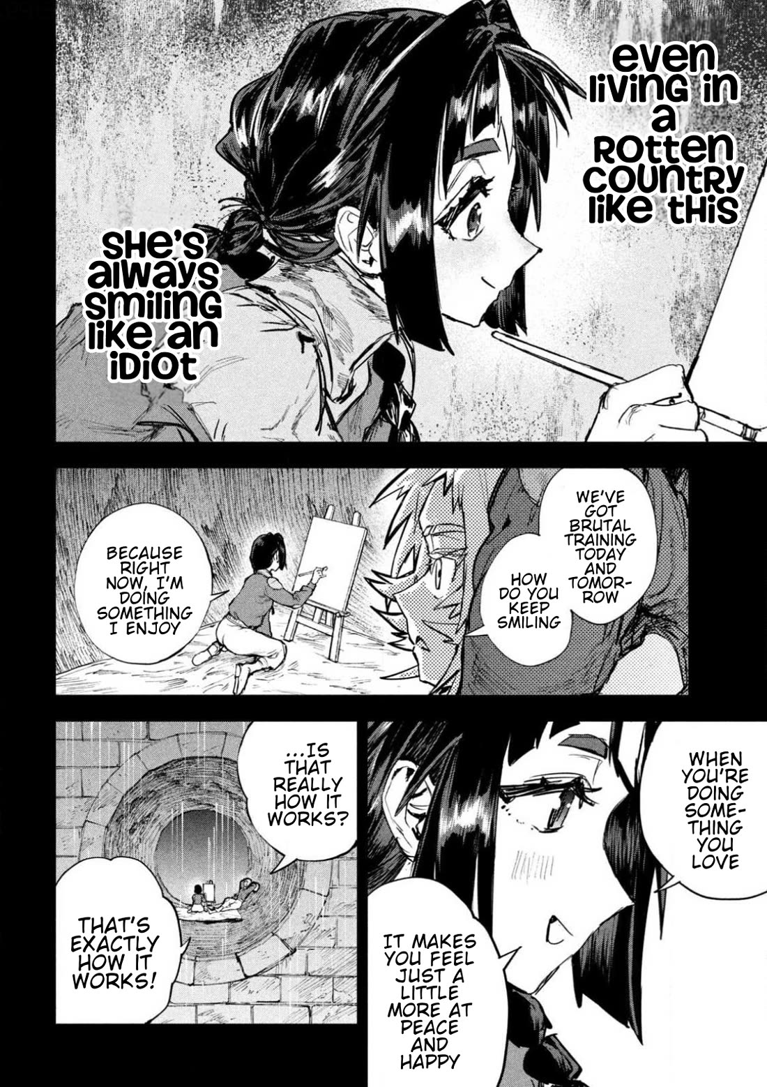 Days Off In The Dragon's Stomach Chapter 19 page 13 - Chapter 19: Good Night with Memories of a Paintbrush