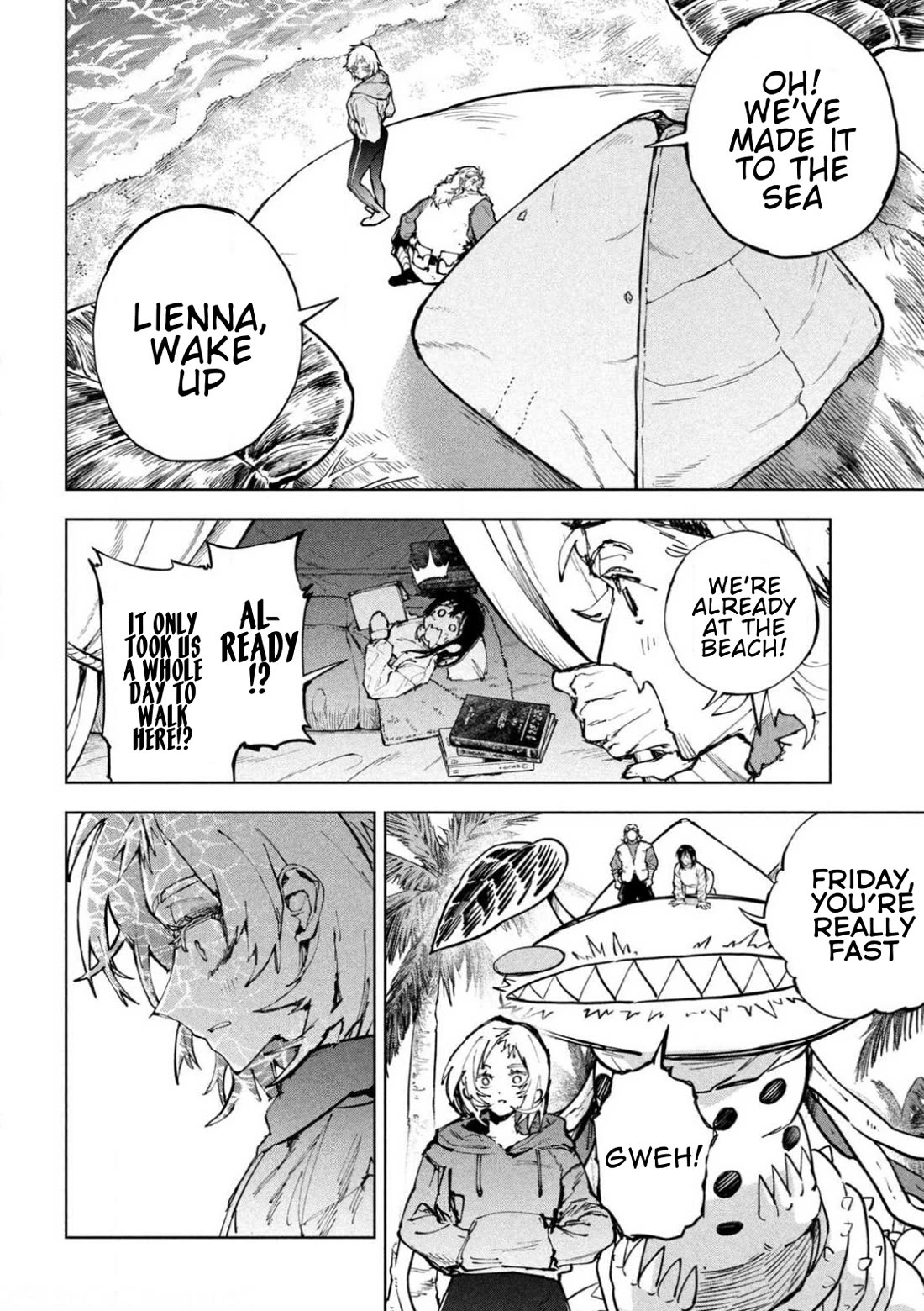 Days Off In The Dragon's Stomach Chapter 21 page 2 - Chapter 21: Good Night After Working Up a Sweat