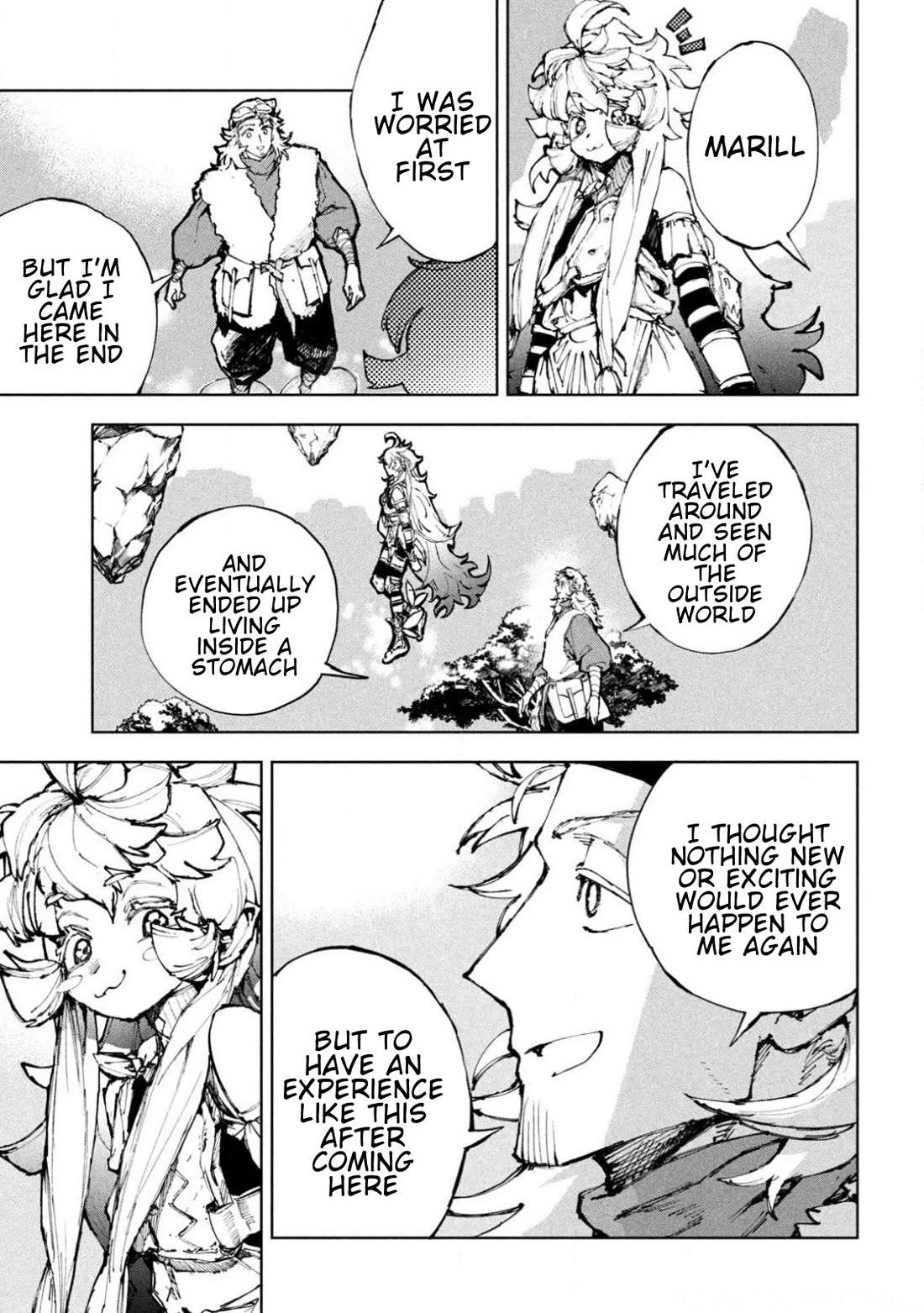 Days Off In The Dragon's Stomach Chapter 22 page 20 - Chapter 22: Good Night While Flying Through the Sky