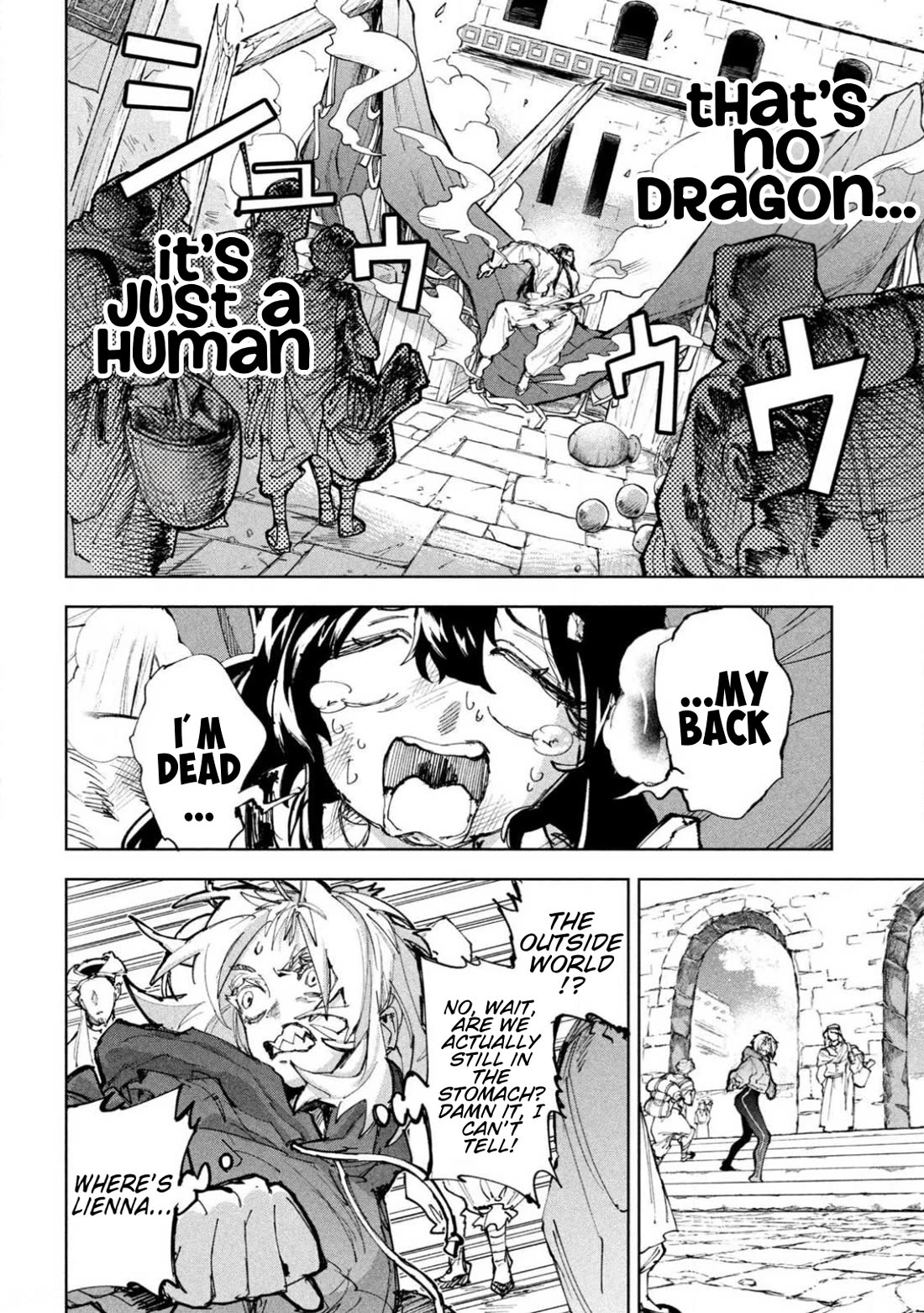 Days Off In The Dragon's Stomach Chapter 29 page 14 - Chapter 29: Good Night from a Foreign Sky...?