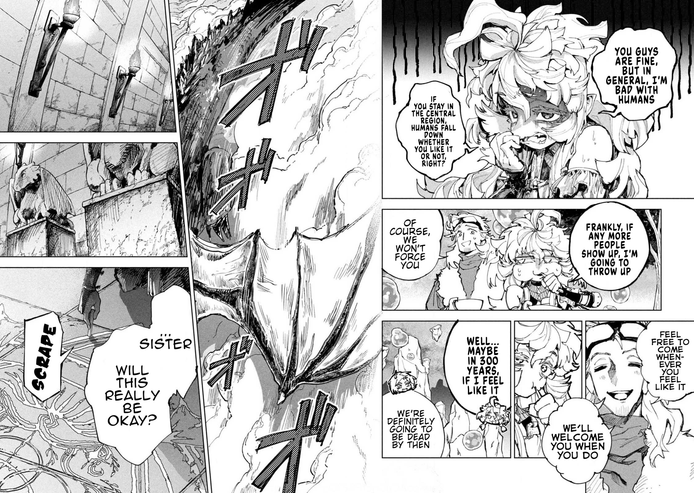 Days Off In The Dragon's Stomach Chapter 29 page 6 - Chapter 29: Good Night from a Foreign Sky...?