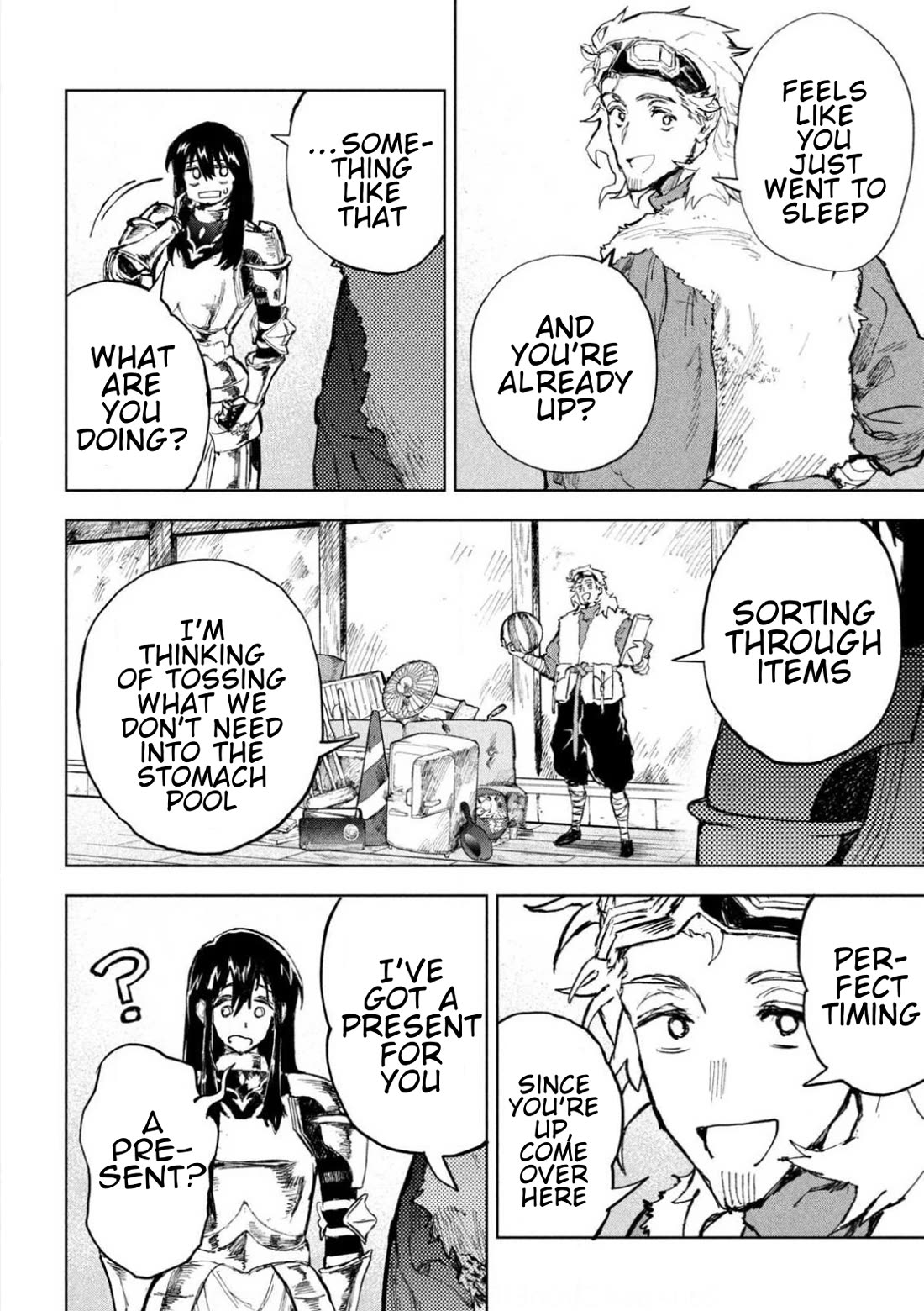 Days Off In The Dragon's Stomach Chapter 4 page 4 - Chapter 4: Good Night Without Armor