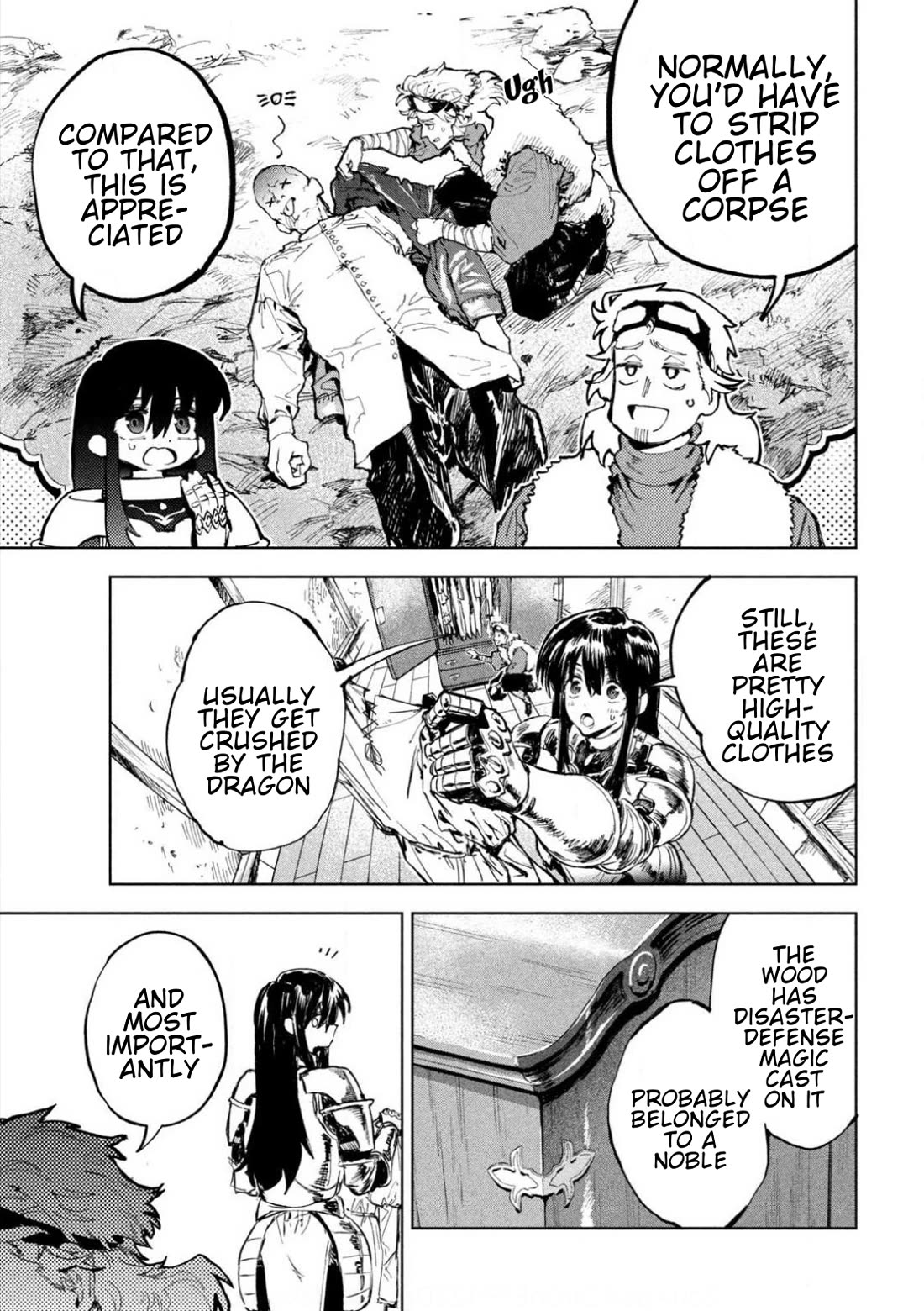 Days Off In The Dragon's Stomach Chapter 4 page 7 - Chapter 4: Good Night Without Armor