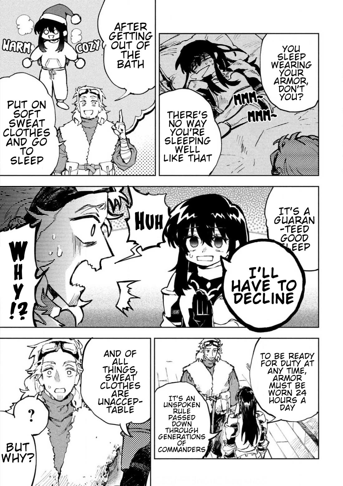 Days Off In The Dragon's Stomach Chapter 4 page 9 - Chapter 4: Good Night Without Armor