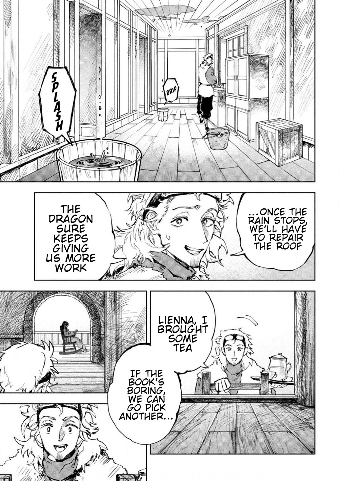Days Off In The Dragon's Stomach Chapter 5 page 17 - Chapter 5: Good Night Wrapped in the Sound of Rain
