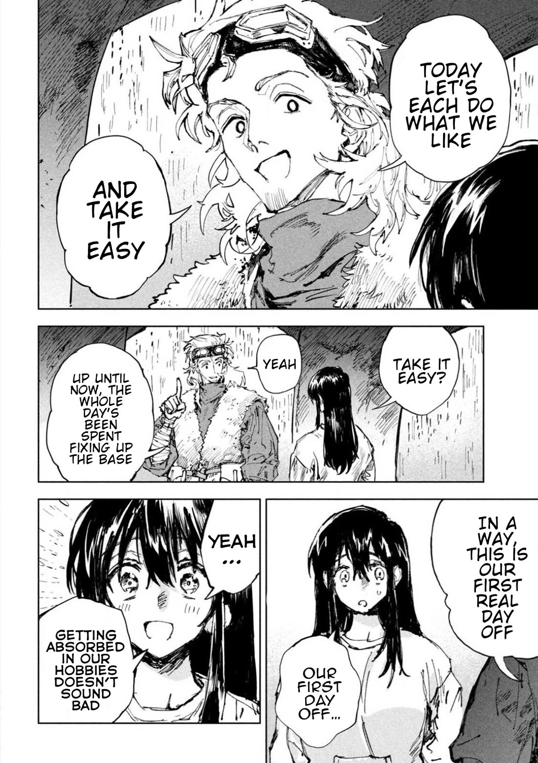 Days Off In The Dragon's Stomach Chapter 5 page 2 - Chapter 5: Good Night Wrapped in the Sound of Rain