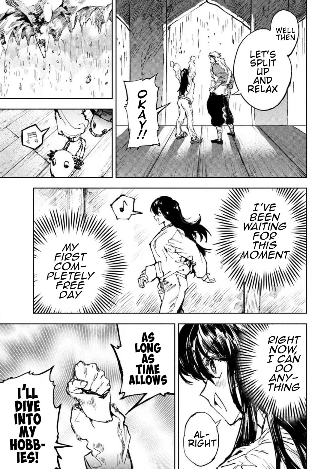 Days Off In The Dragon's Stomach Chapter 5 page 3 - Chapter 5: Good Night Wrapped in the Sound of Rain