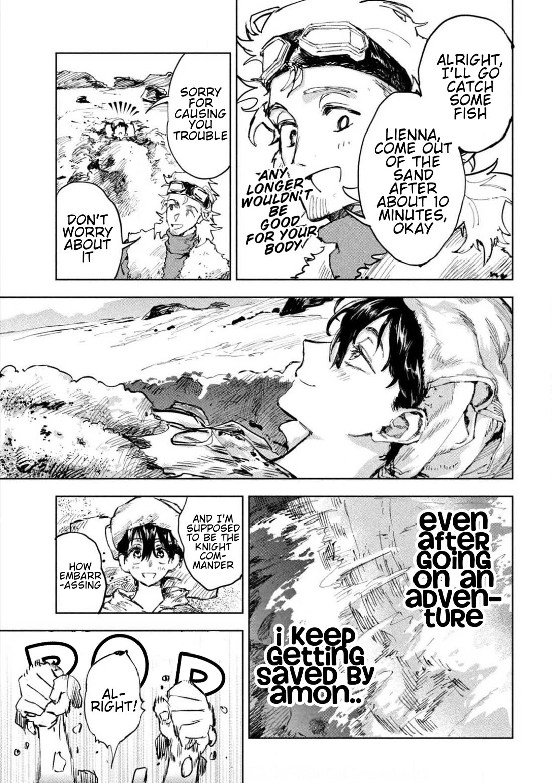 Days Off In The Dragon's Stomach Chapter 7 page 17 - Chapter 7: Good Night Buried in the Sand