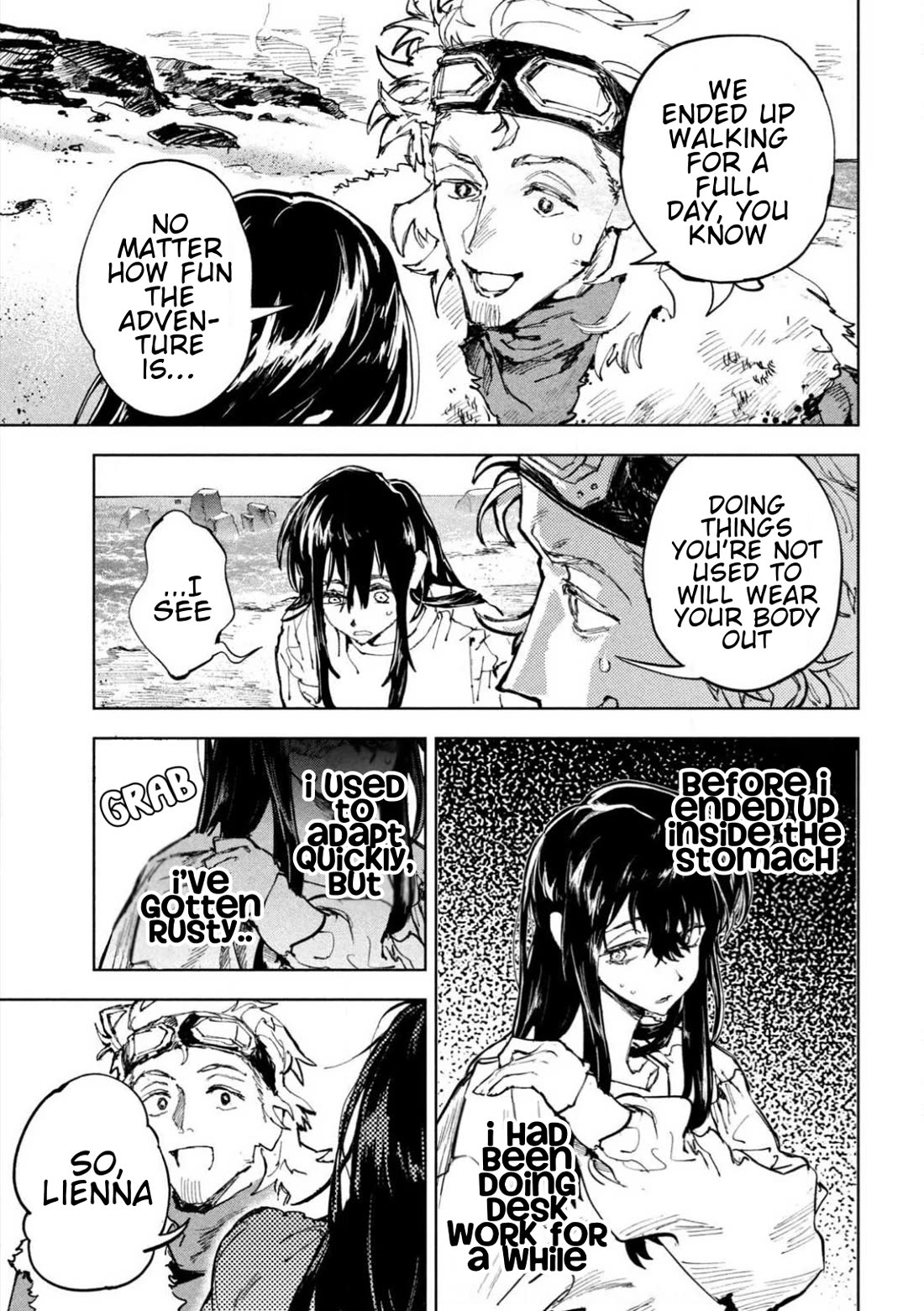 Days Off In The Dragon's Stomach Chapter 7 page 7 - Chapter 7: Good Night Buried in the Sand