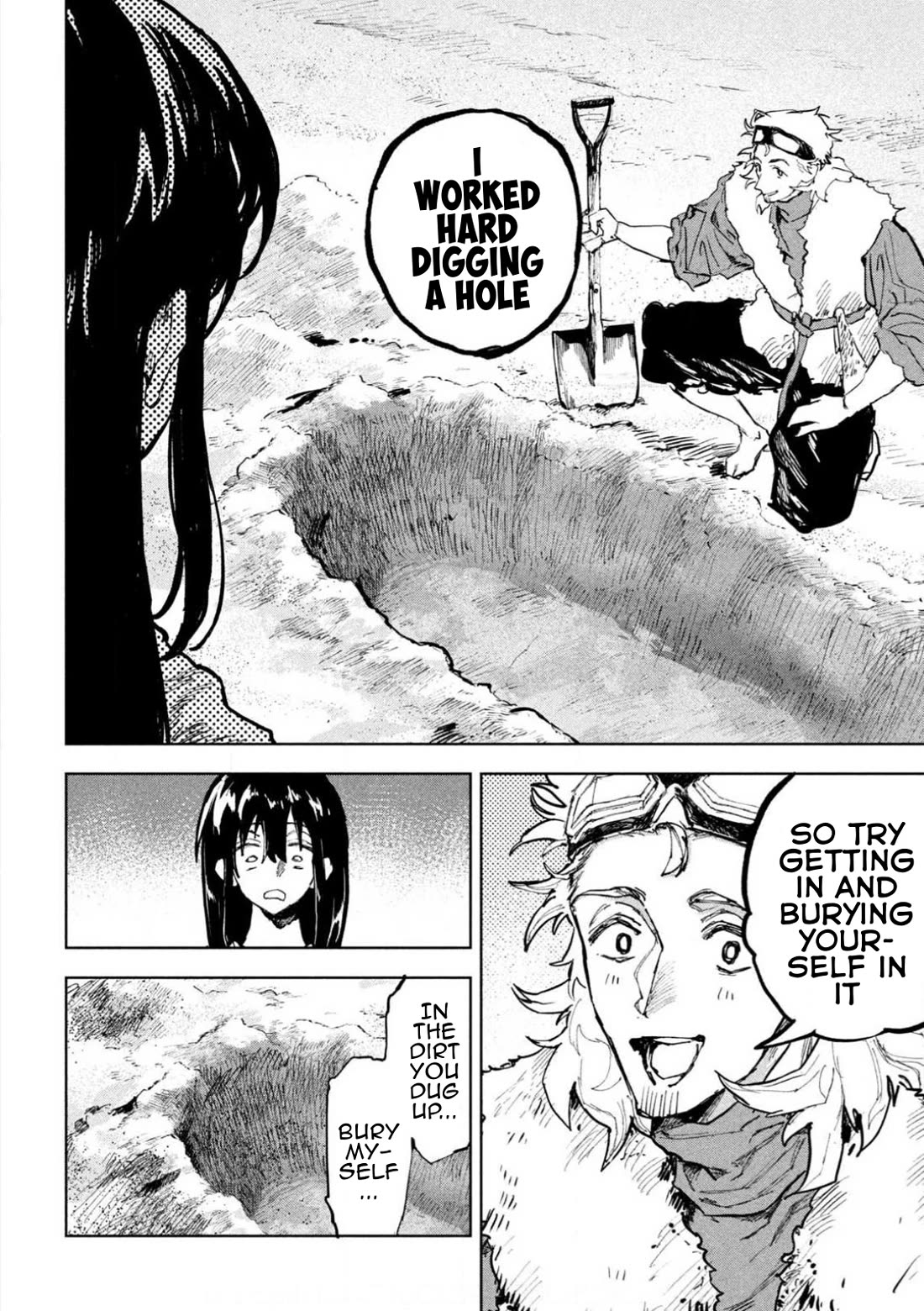 Days Off In The Dragon's Stomach Chapter 7 page 8 - Chapter 7: Good Night Buried in the Sand
