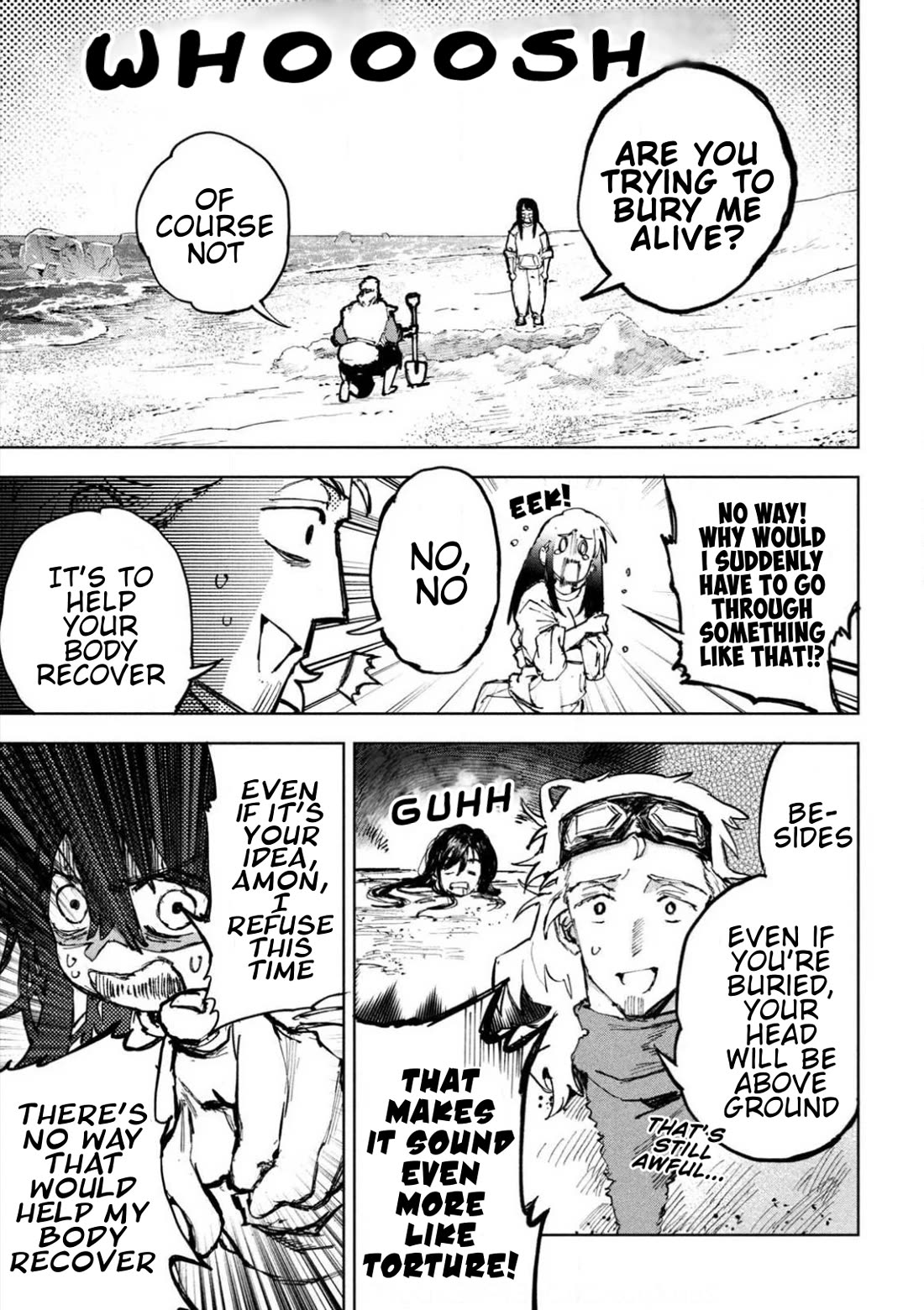 Days Off In The Dragon's Stomach Chapter 7 page 9 - Chapter 7: Good Night Buried in the Sand