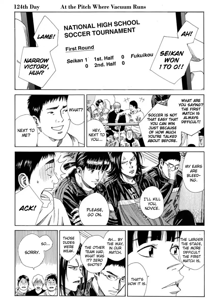 Days Chapter 124 page 2 - Chapter 124: At the Pitch where Vacuum Runs