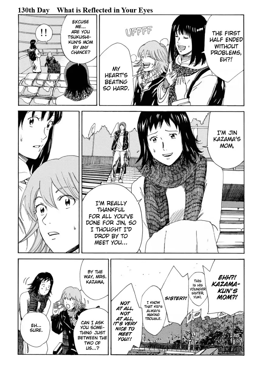 Days Chapter 130 page 1 - Chapter 130: What is Reflected in Your Eyes