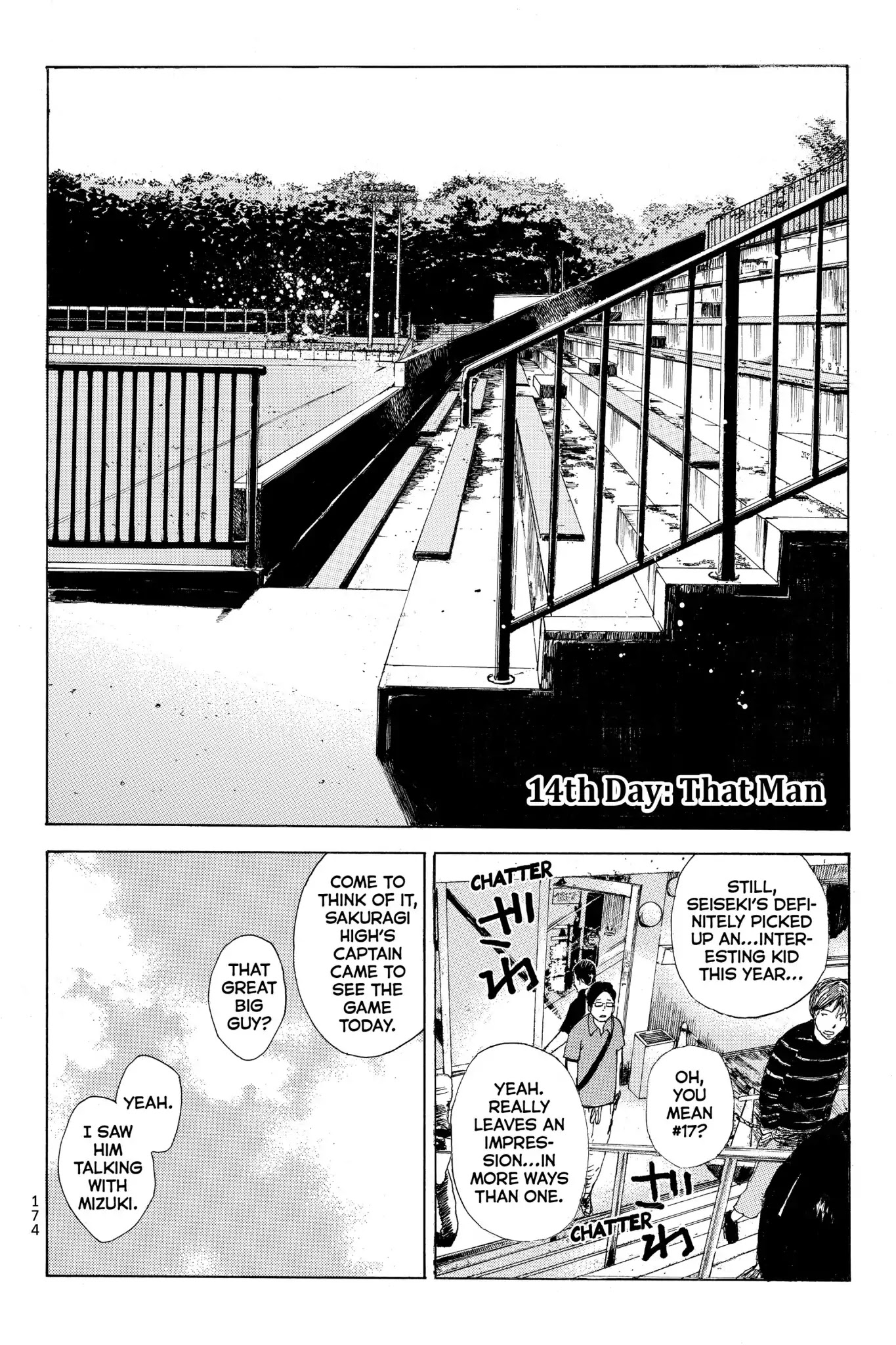 Days Chapter 14 page 1 - Chapter 14: Vol.2 14th day: That Man