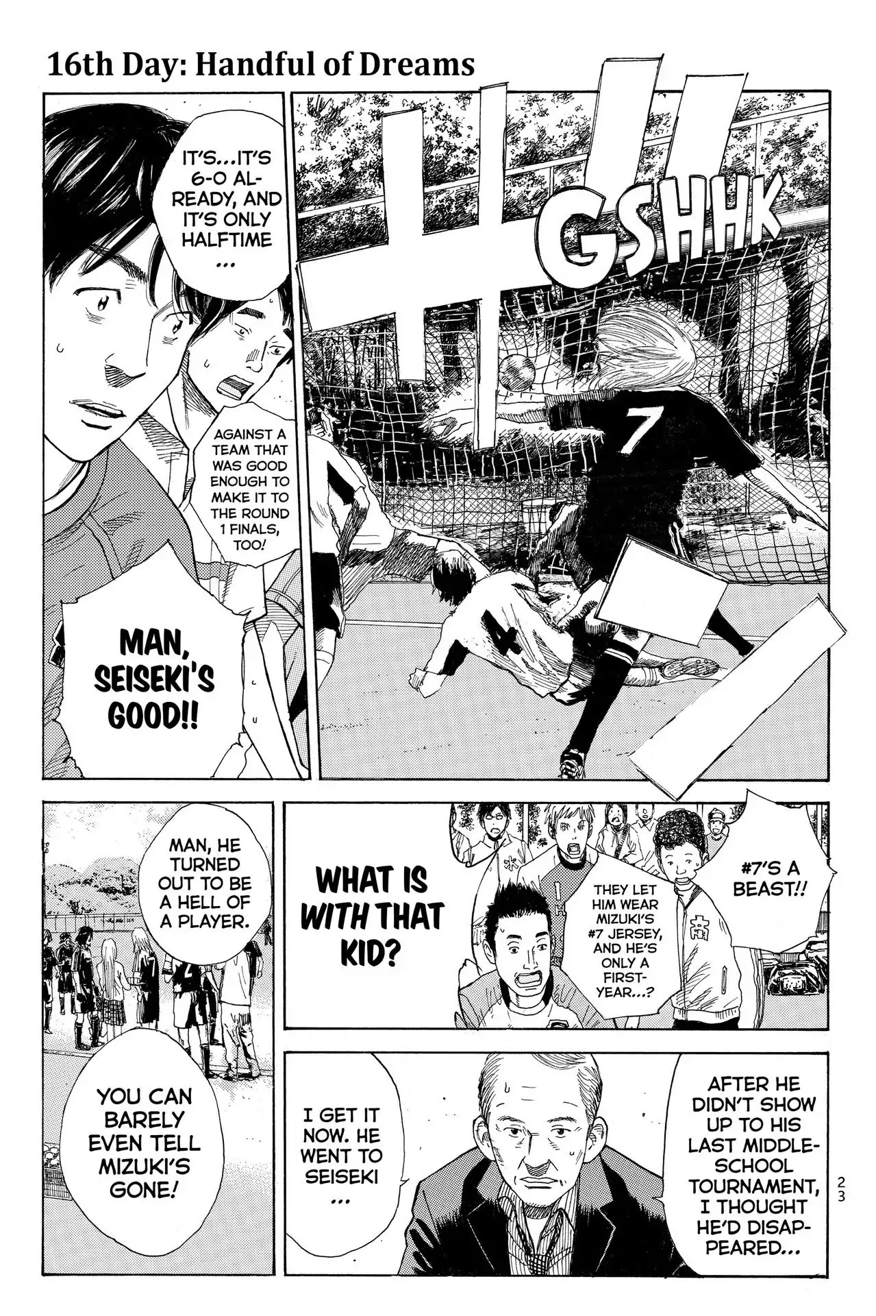 Days Chapter 16 page 1 - Chapter 16: Vol.3 16th day: Handful of Dreams