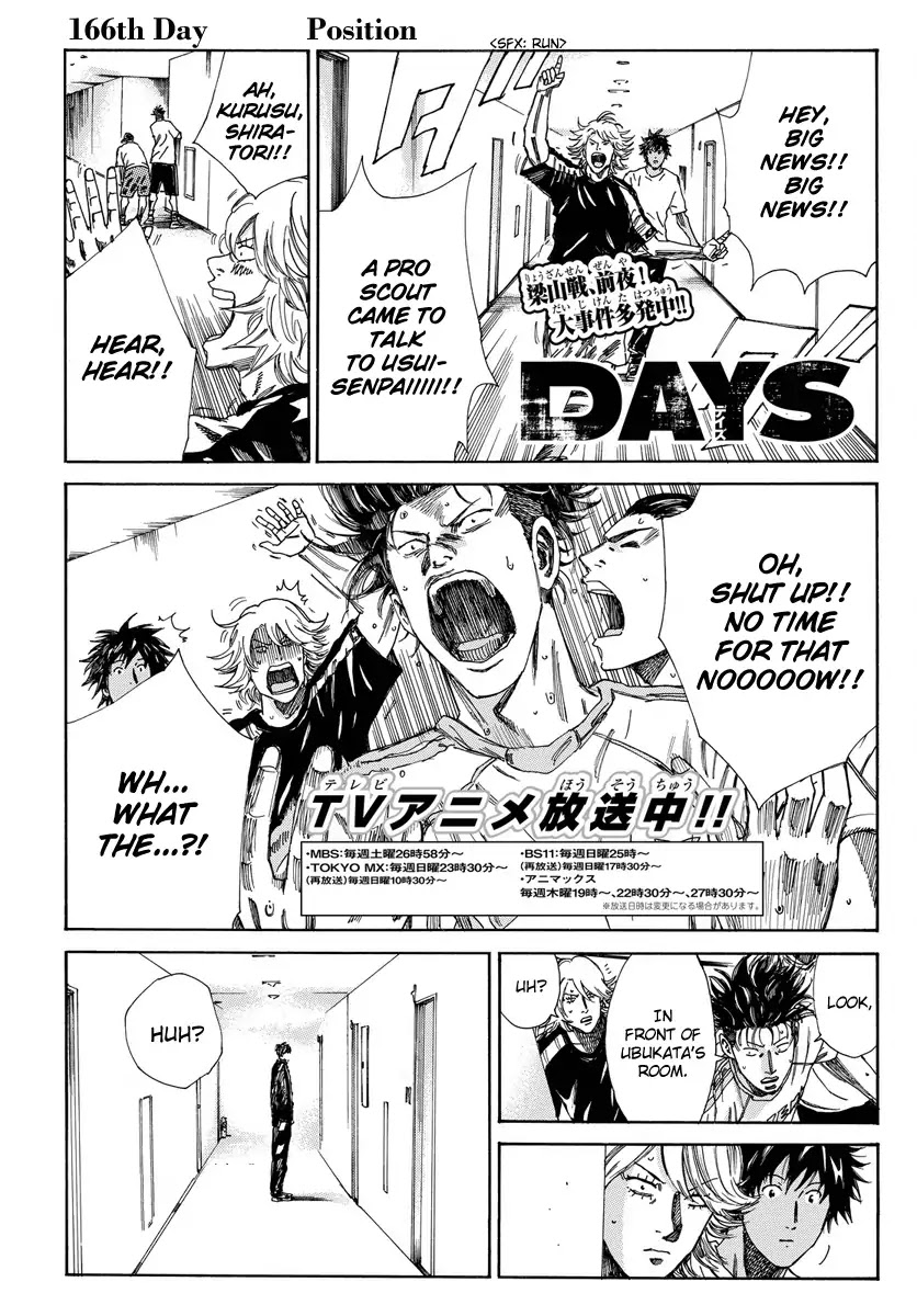 Days Chapter 166 page 3 - Chapter 166: Position