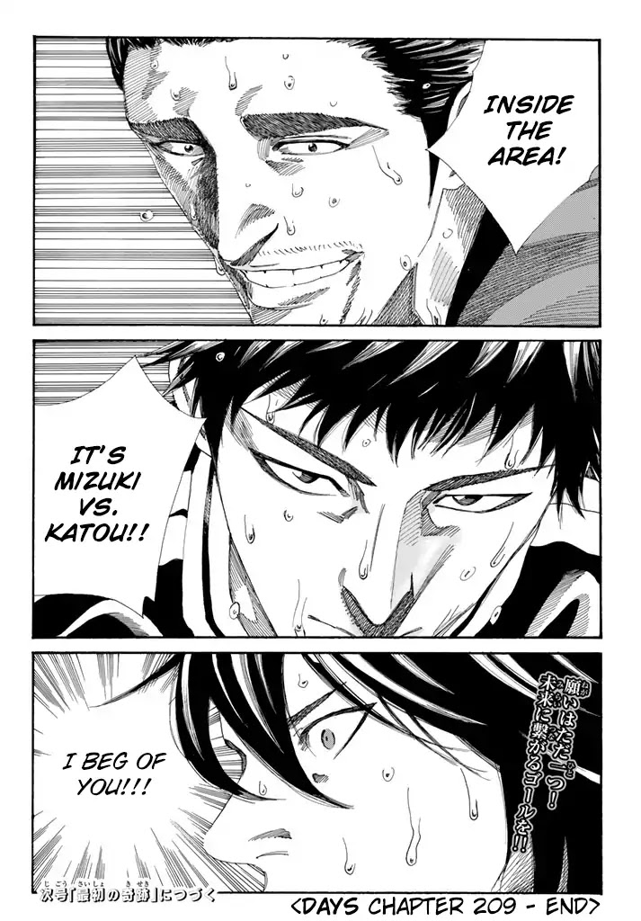 Days Chapter 209 page 21 - Chapter 209: Wind of Tenacity