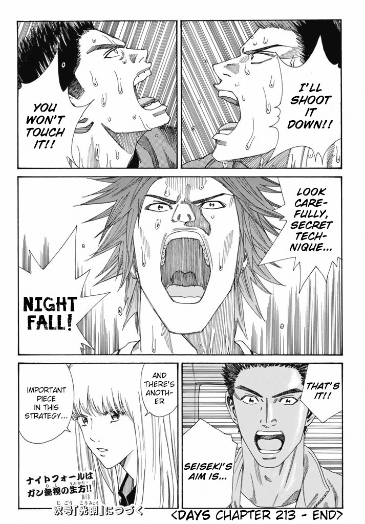 Days Chapter 213 page 21 - Chapter 213: The Requirements for Execution