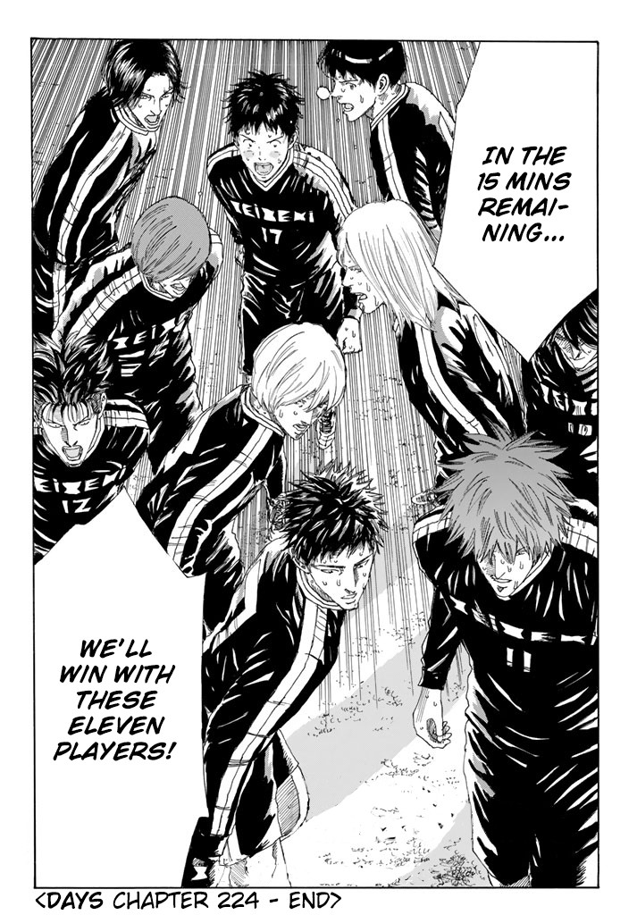 Days Chapter 224 page 25 - Chapter 224: Representative Teammate