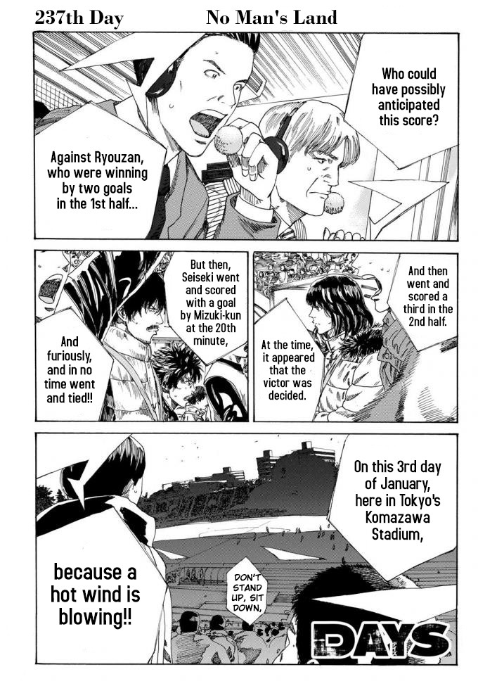 Days Chapter 237 page 5 - Chapter 237: No Man's Land