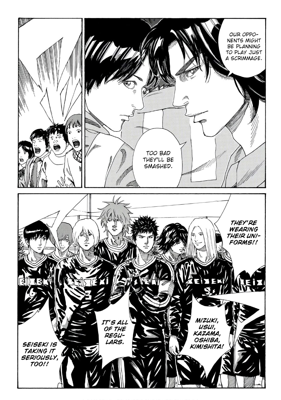 Days Chapter 286 page 6 - Chapter 286: The Crows' Claws