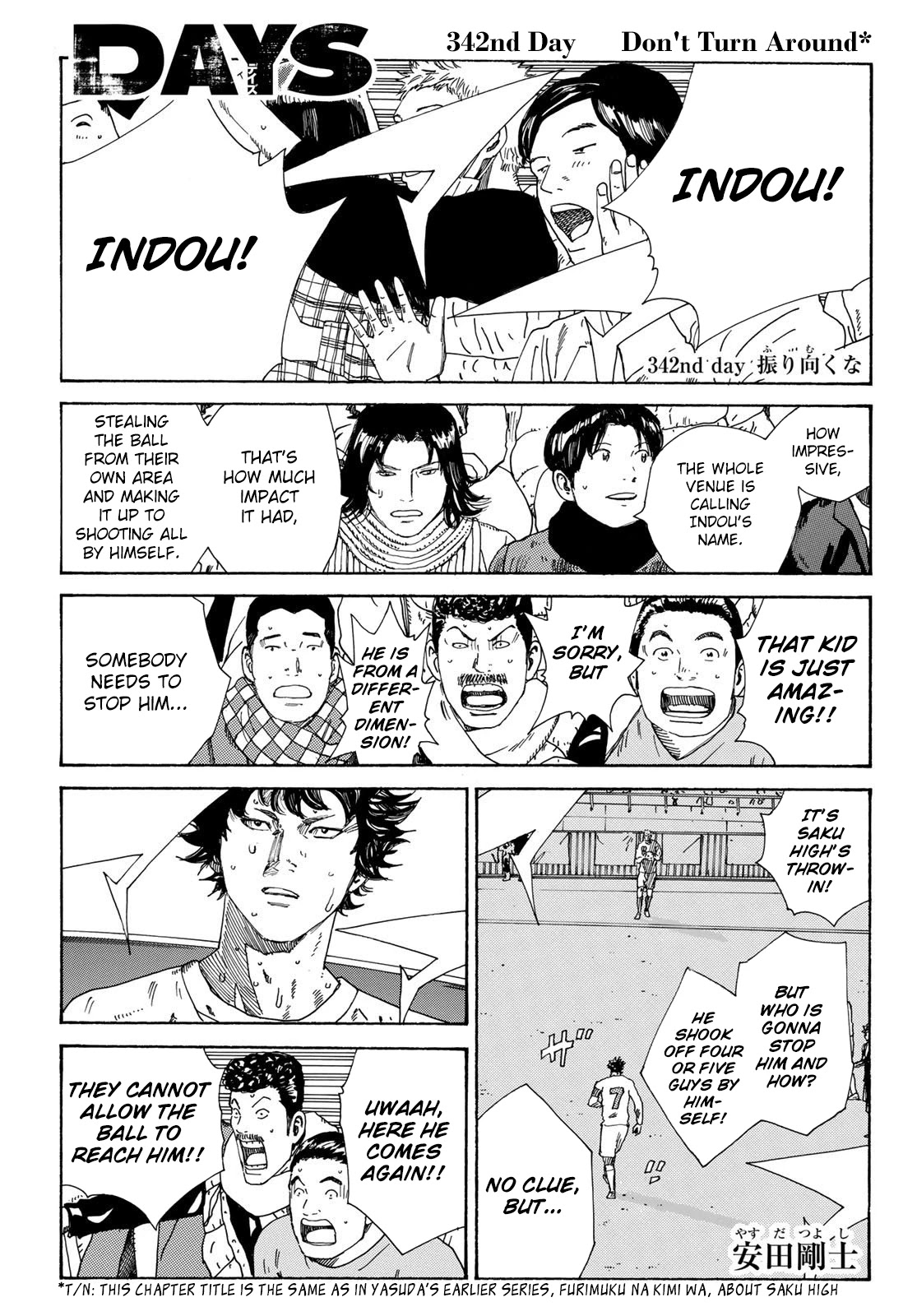 Days Chapter 342 page 2 - Chapter 342: Don't Turn Around