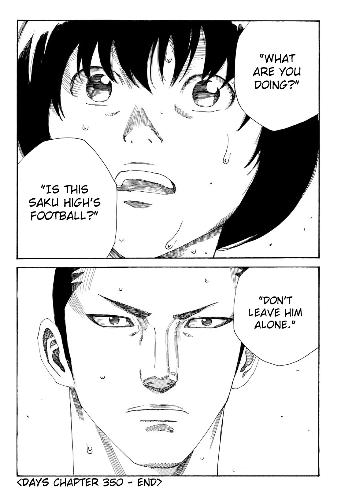 Days Chapter 350 page 24 - Chapter 350: Messenger