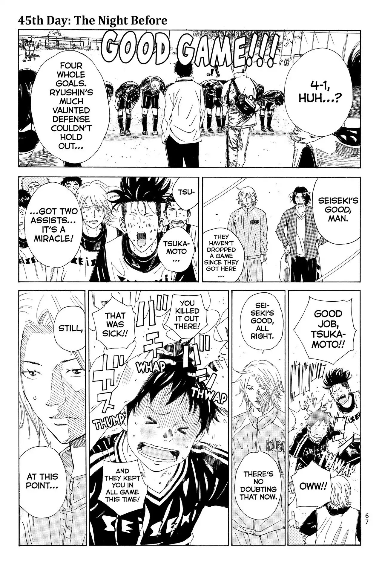 Days Chapter 45 page 1 - Chapter 45: Vol.6 45th day: The Night Before