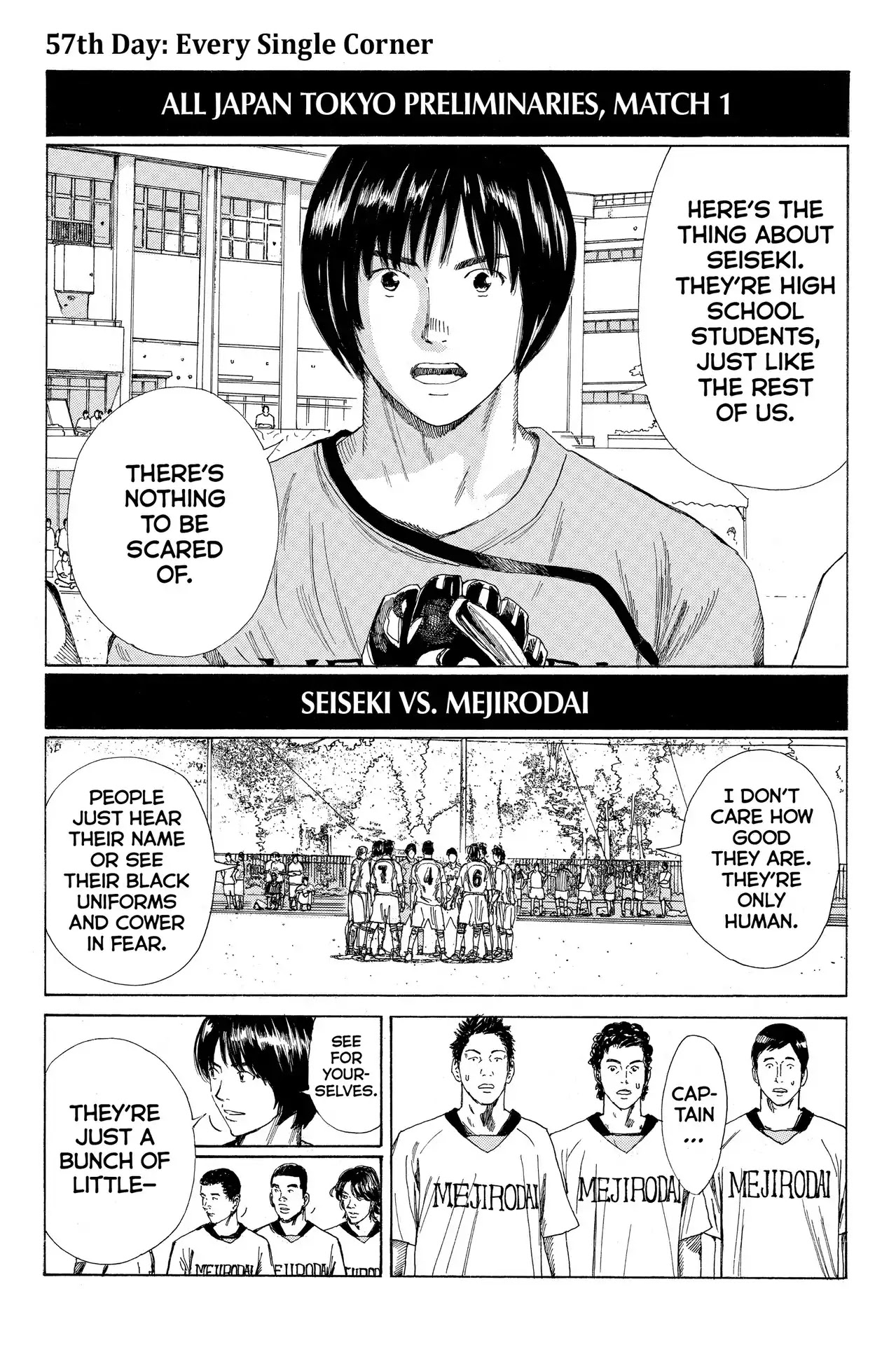 Days Chapter 57 page 1 - Chapter 57: Vol.7 57th day: Every Single Corner
