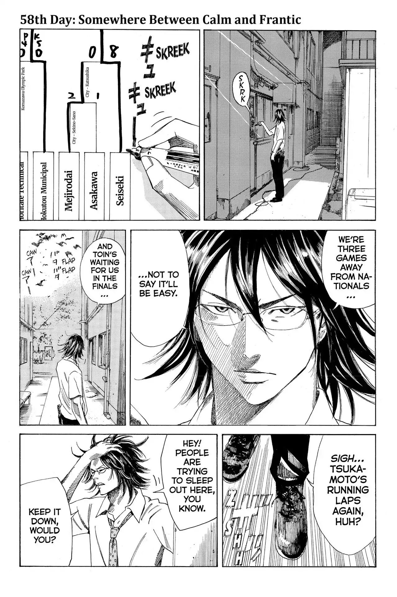 Days Chapter 58 page 1 - Chapter 58: Vol.7 58th day: Somewhere Between Calm and Frantic
