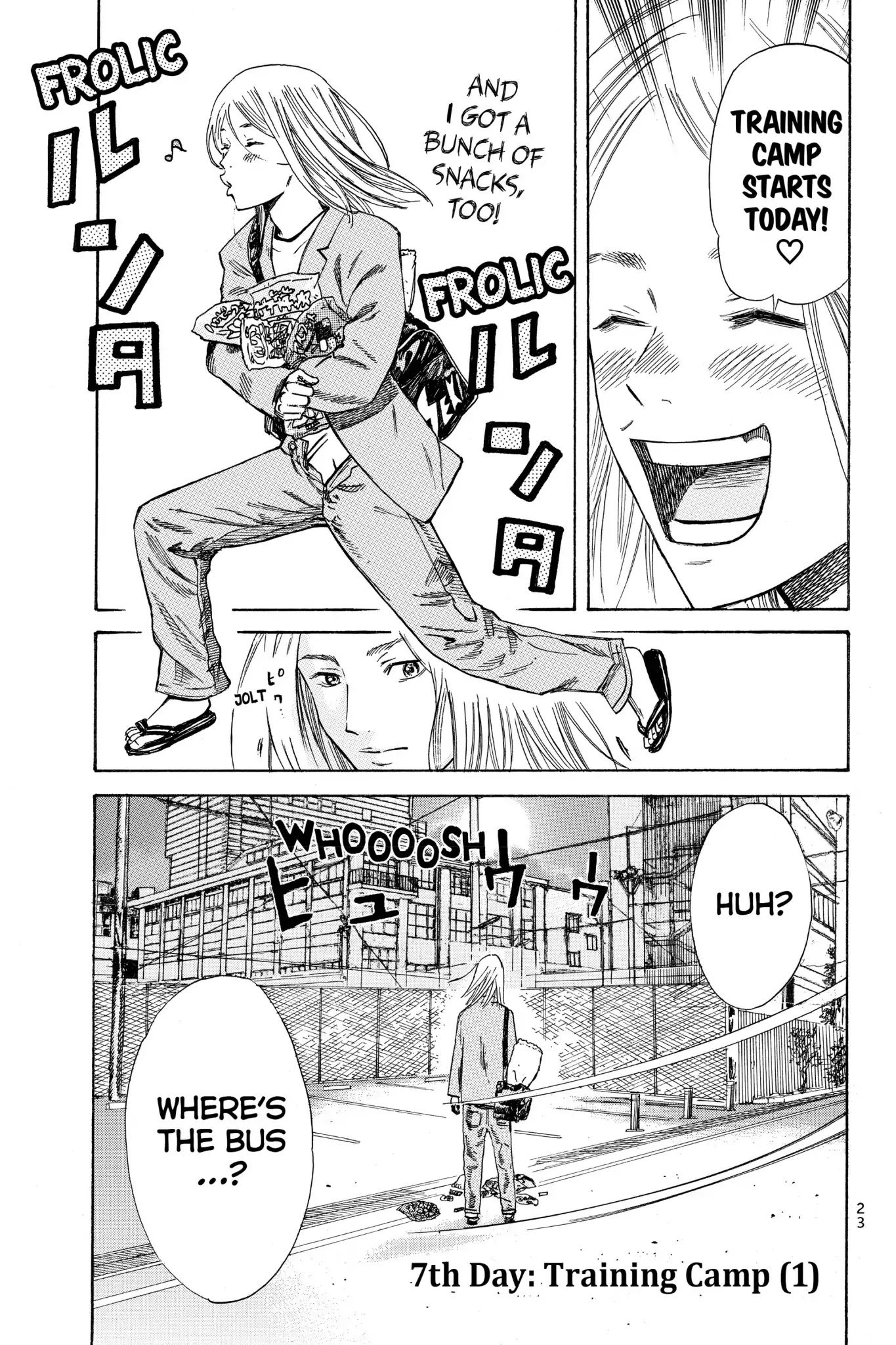 Days Chapter 7 page 1 - Chapter 7: Vol.2 7th day: Training Camp (1)