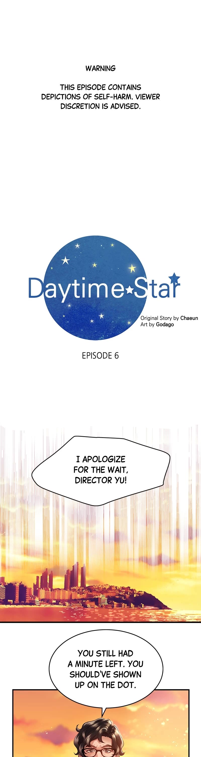 Daytime Star Chapter 6 page 1 - Chapter 6: Episode 6