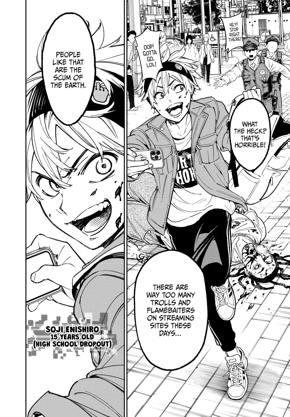 Dead Account Chapter 1 page 4 - Chapter 1: The Ultimate Flamebaiter