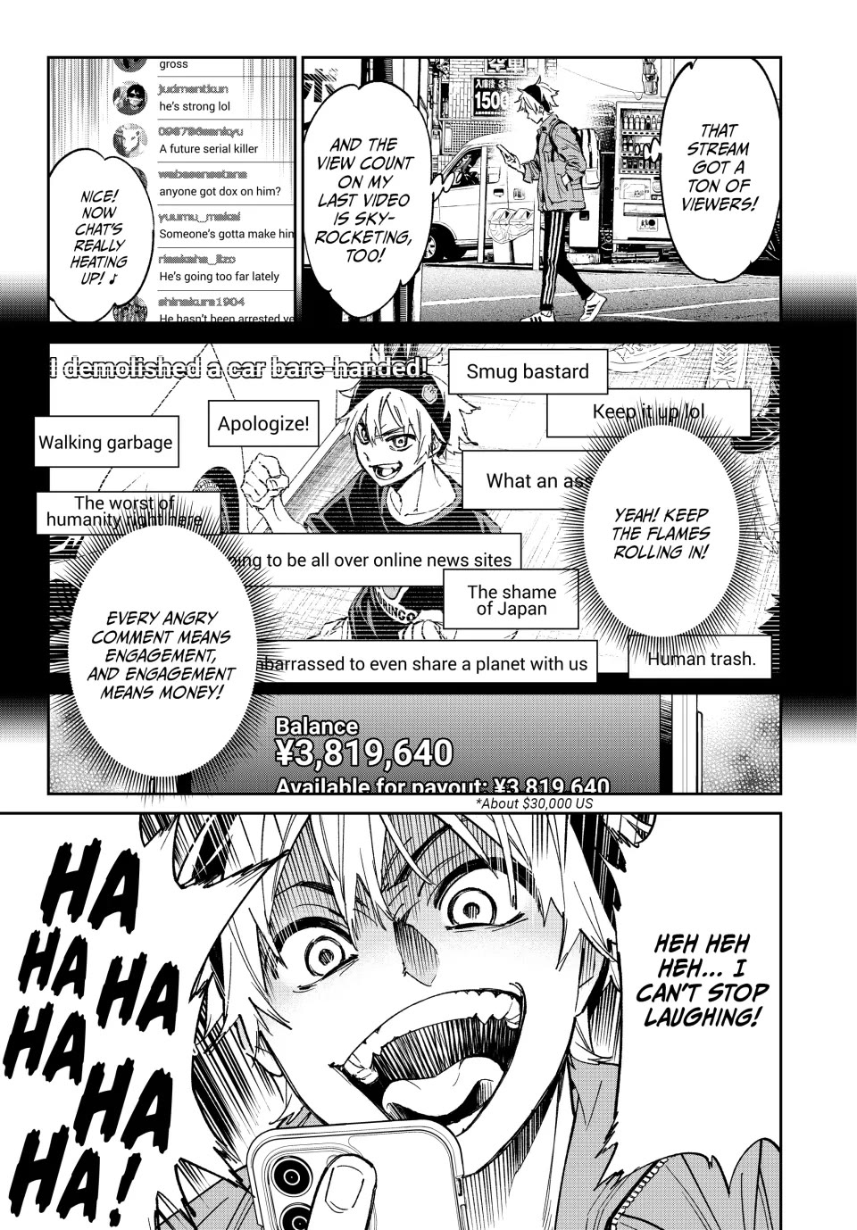 Dead Account Chapter 1 page 5 - Chapter 1: The Ultimate Flamebaiter