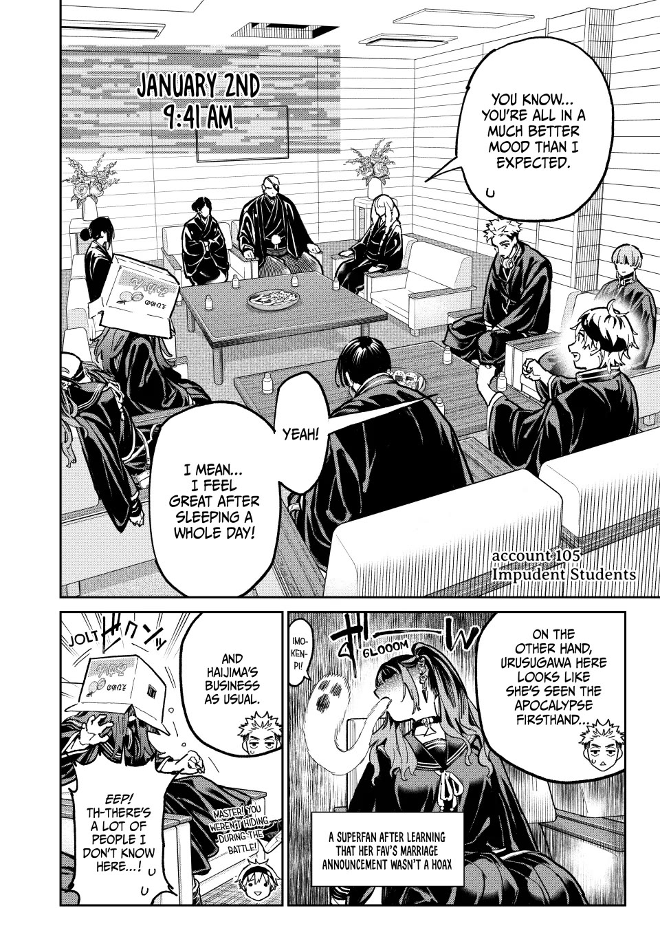 Dead Account Chapter 105 page 2 - Chapter 105: Impudent Students