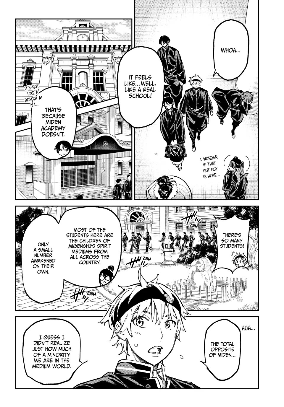 Dead Account Chapter 110 page 3 - Chapter 110: Migen Academy