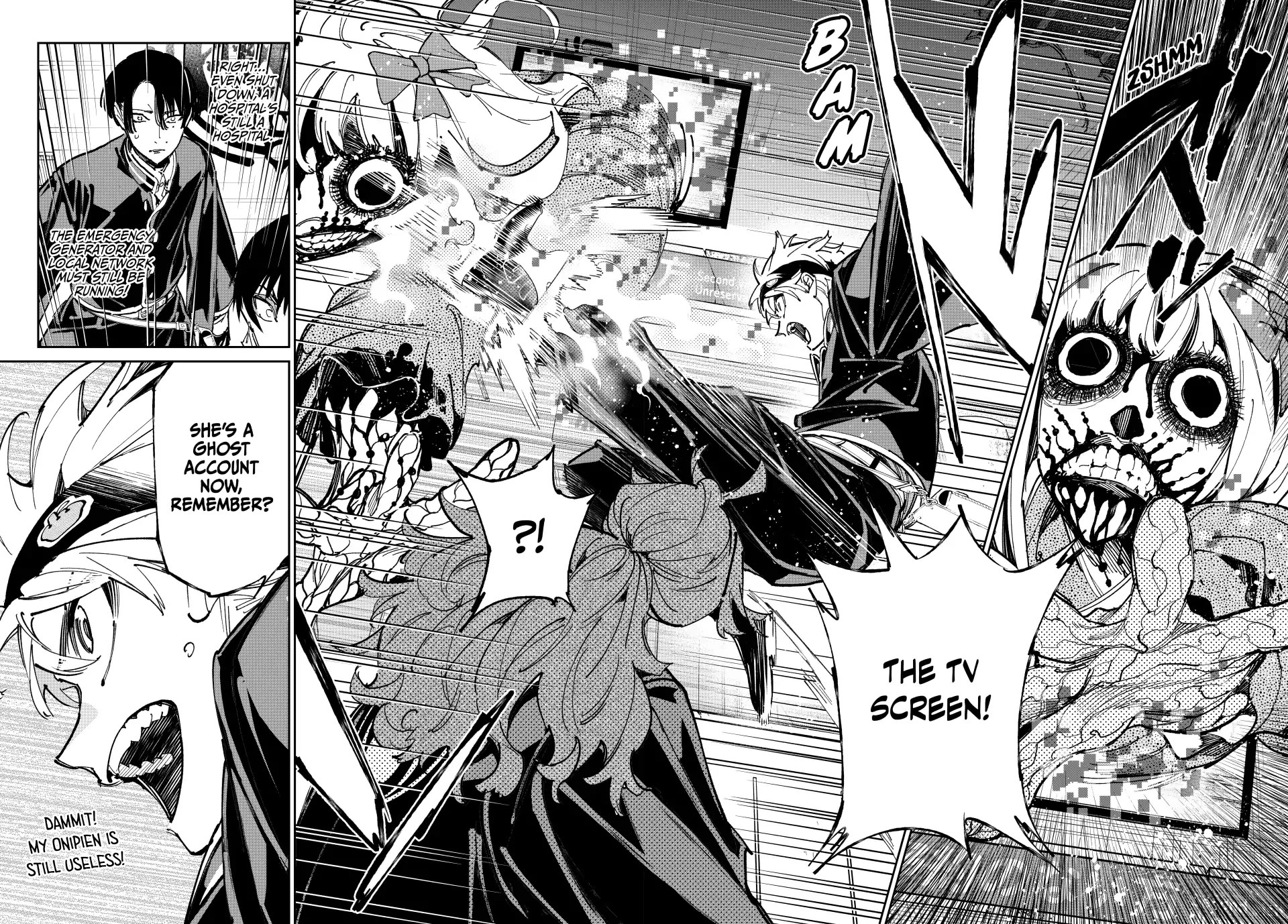 Dead Account Chapter 112 page 16 - Chapter 112: Teke-Teke, Digital Edition