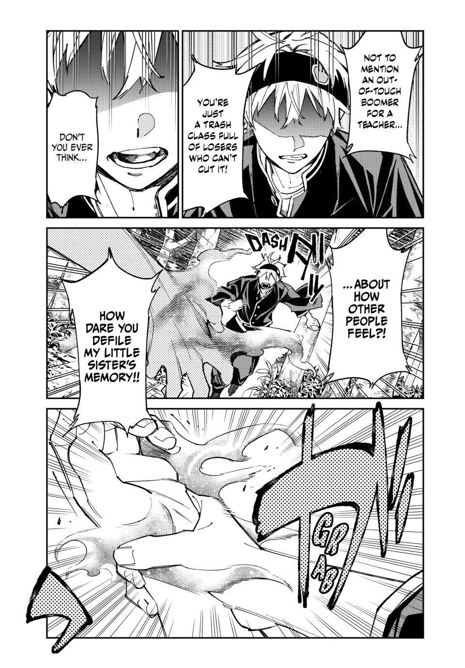 Dead Account Chapter 12 page 14 - Chapter 12: Class B, the Trash Class