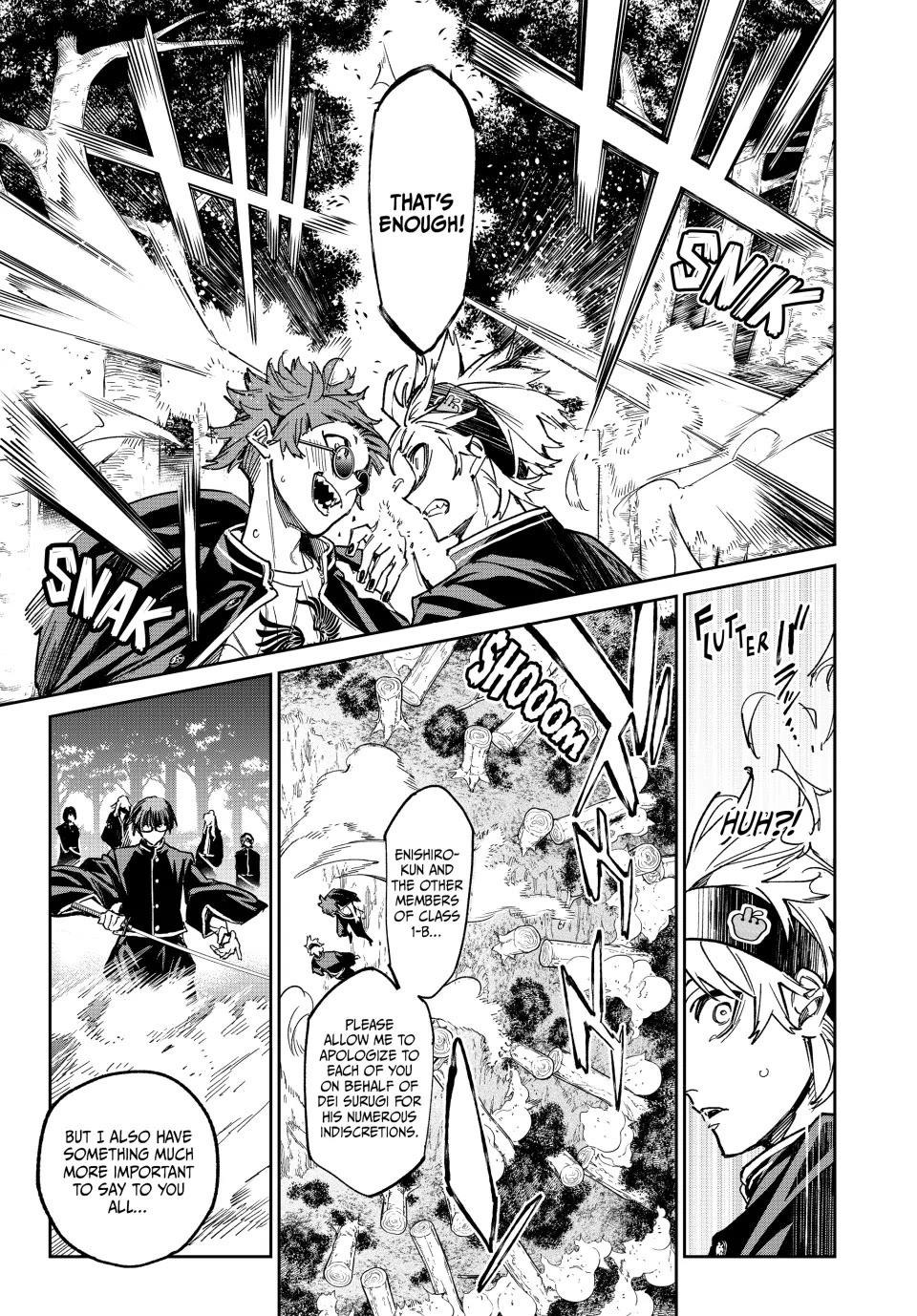 Dead Account Chapter 12 page 16 - Chapter 12: Class B, the Trash Class