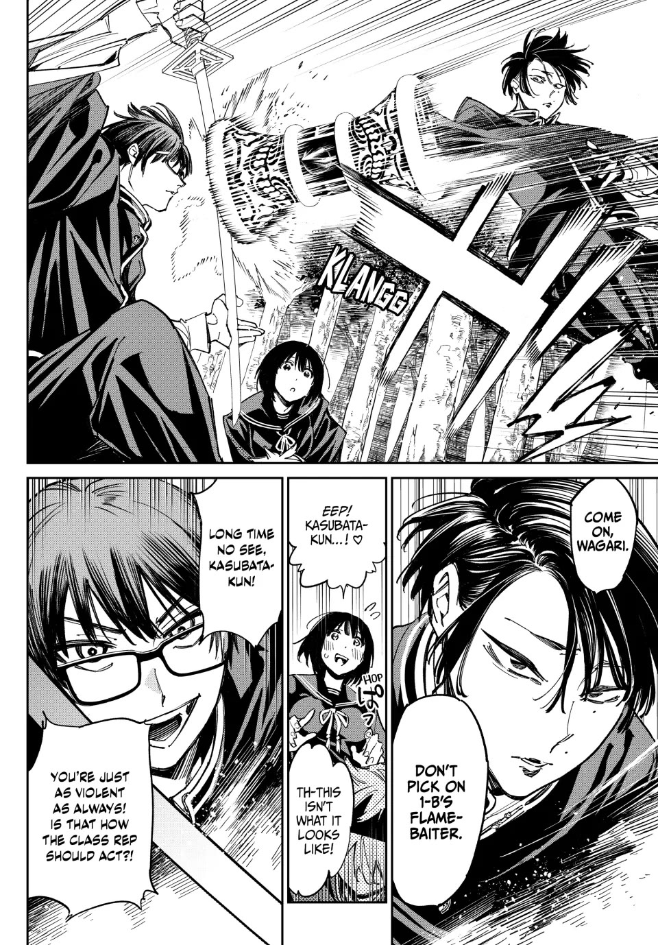 Dead Account Chapter 12 page 7 - Chapter 12: Class B, the Trash Class