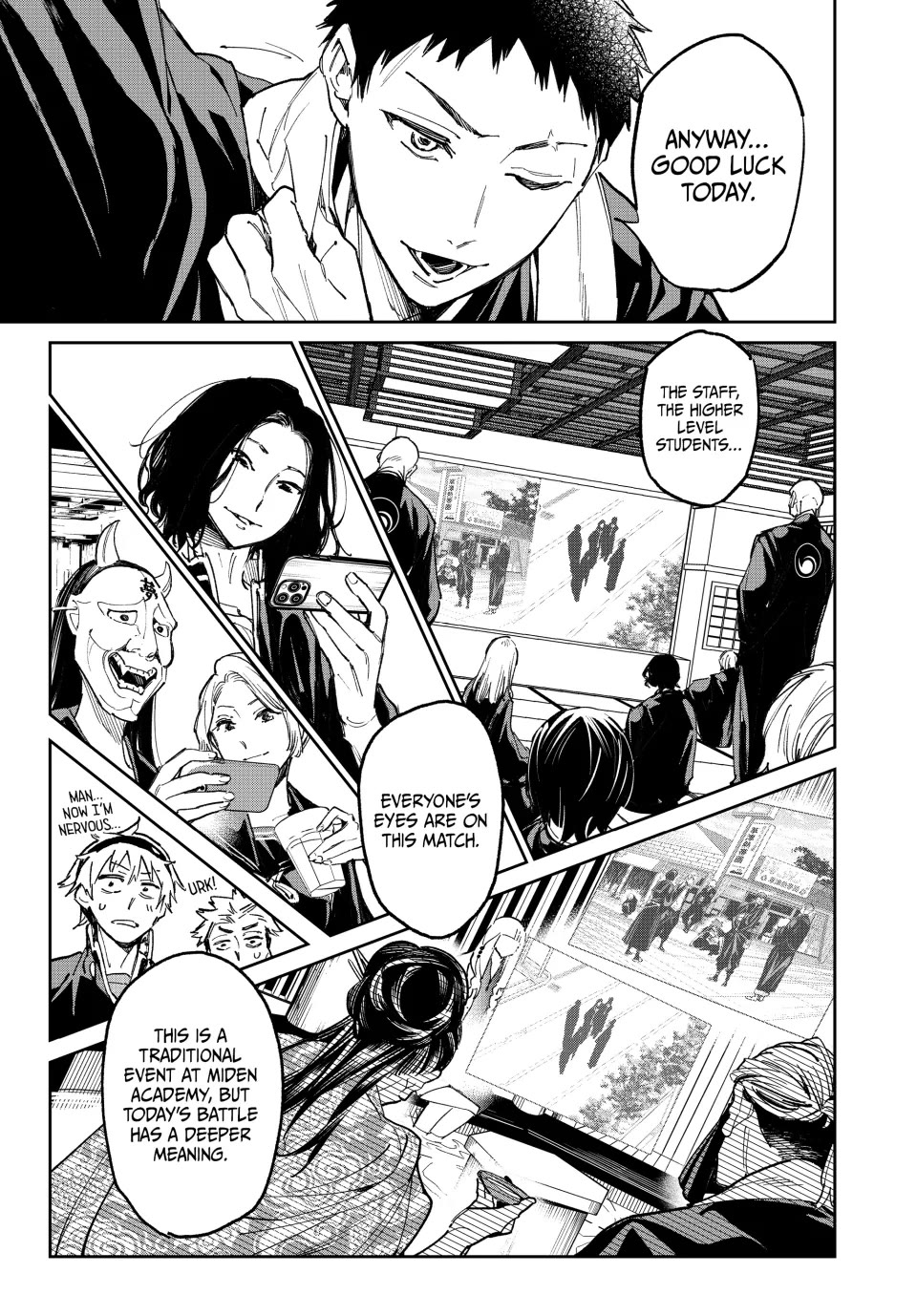 Dead Account Chapter 13 page 8 - Chapter 13: The A-B Battle