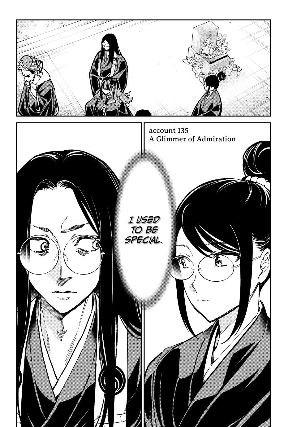 Dead Account Chapter 135 page 1 - Chapter 135: A Glimmer of Admiration